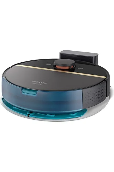 Philips XU7000/01 7000 Serisi HomeRun Aqua Islak Kuru Robot Süpürge, Sarj istasyonlu, Koyu Siyah ve
