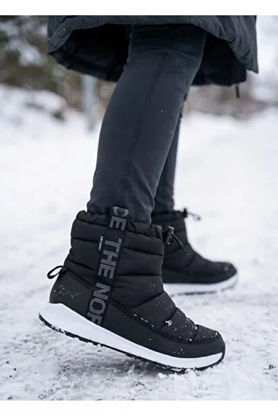 THE NORTH FACE Y Thermoball Pull-On Wp Genç Kar Botu Siyah