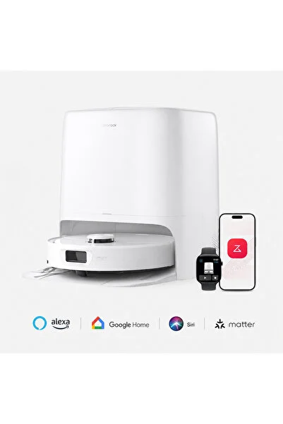 Roborock Yeni Pro Robot Süpürge – 25.000 Pa HyperForce Emiş, FlexiArm Kenar Paspaslama, Çift Döner Mop, Otomatik Mop Çıkarma, 75°C Yıkama, 45°C Kurutma, 65 Gün Toz Boşaltma, Türkiye Garantili