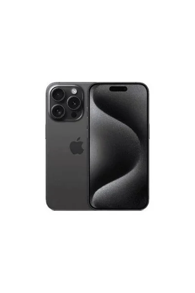 Apple Yenilenmiş iPhone 15 Pro 256 GB Siyah Titanyum Cep Telefonu (12 Ay Garantili) - C Kalite