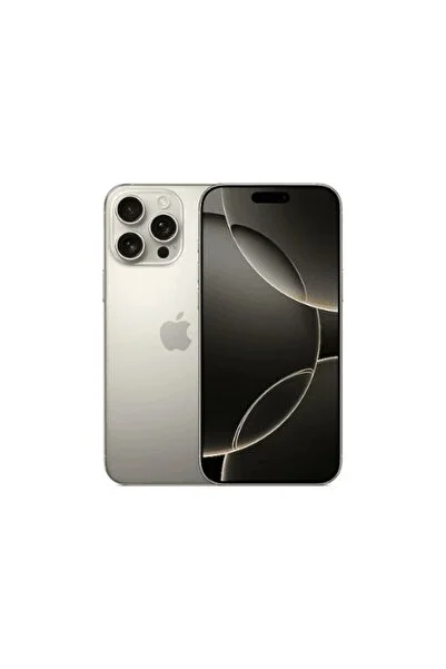 Apple Yenilenmiş iPhone 16 Pro Max 1 TB Natürel Titanyum Cep Telefonu (12 Ay Garantili) - A Kalite