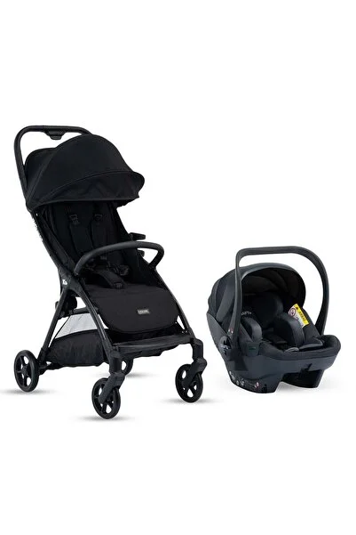 Kraft York Plus Travel Sistem Bebek Arabası Siyah