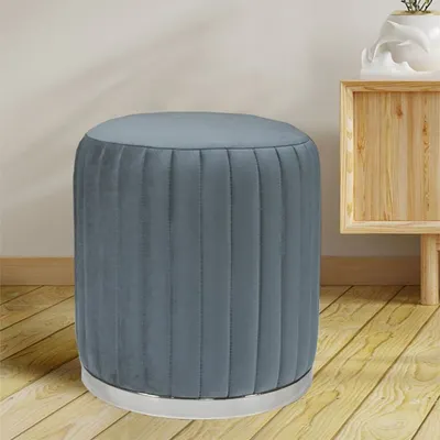 Zem Long Line Grey - Silver Puf